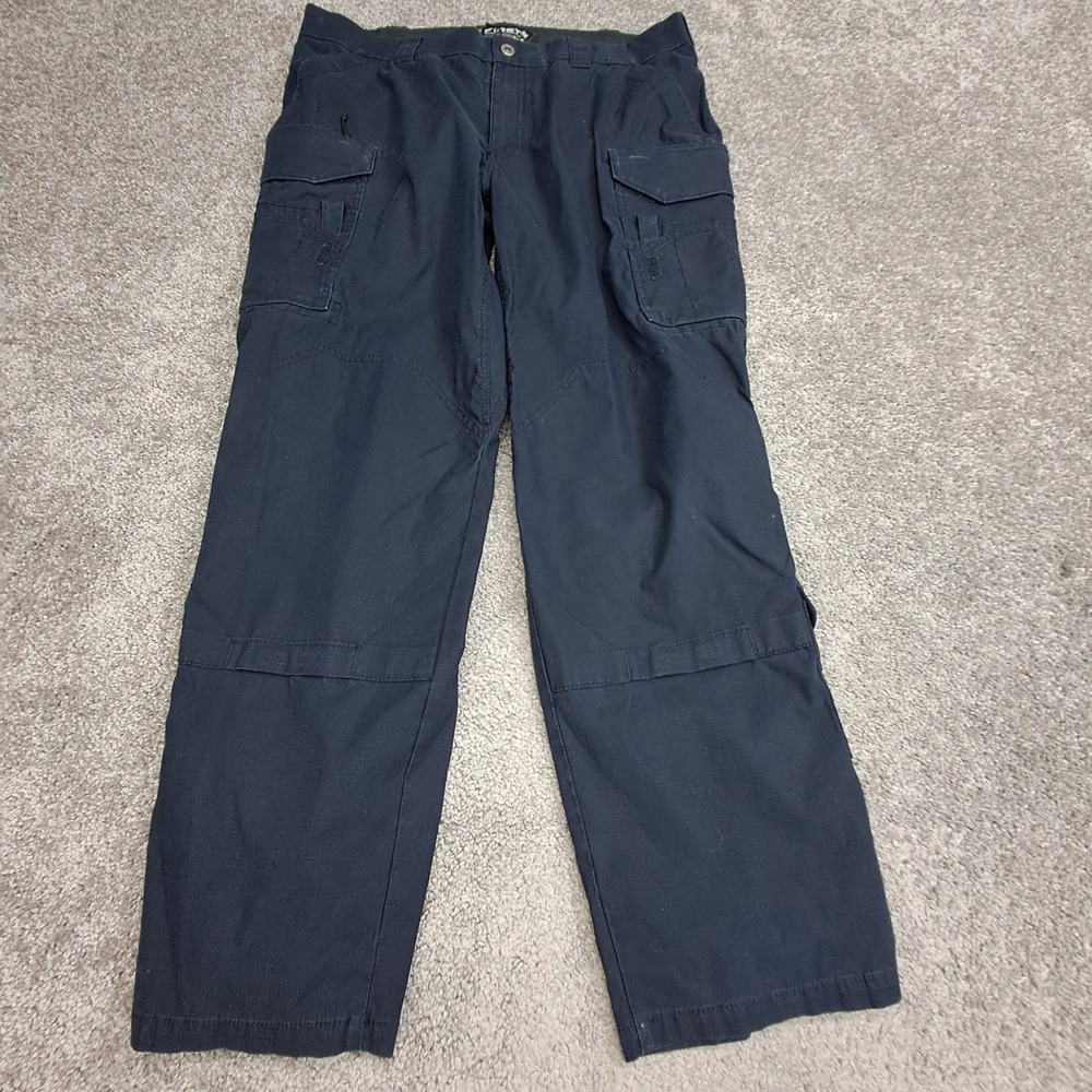 First Tactical Tactix Series Mens Navy Blue Cargo Pants 38x32 Ripstop 8060
